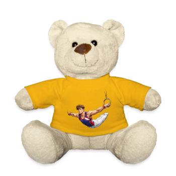 Turner am Ring Iron Cross Illustration - Teddy - Sonnengelb - Vorne