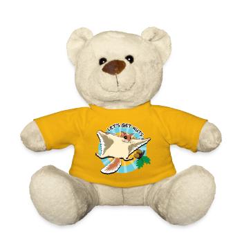 Fliegendes Eichhörnchen - Let es Get Nuts - Teddy - Sonnengelb - Vorne