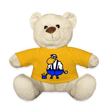 Handwerkerschaf, Held der Arbeit - Teddy - Sonnengelb - Vorne