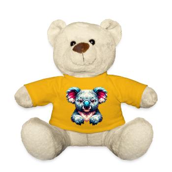 Polygonal Koala - Nounours - jaune soleil - Devant