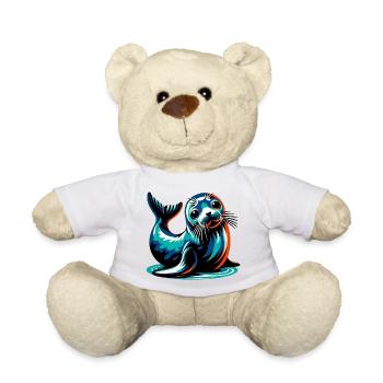 Seal - Teddy Bear - sun yellow - Front