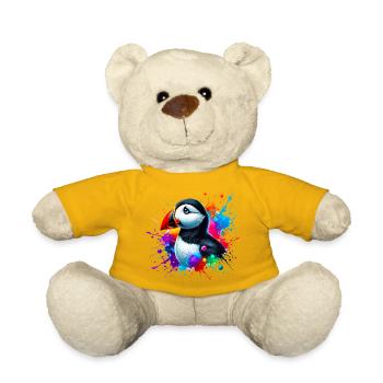 Puffin - Teddy Bear - sun yellow - Front