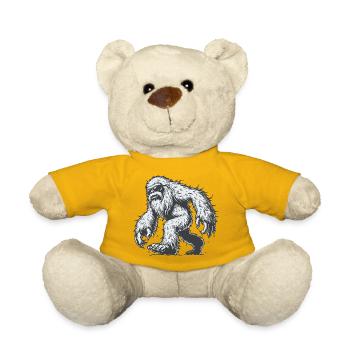 Yeti - Teddy Bear - sun yellow - Front