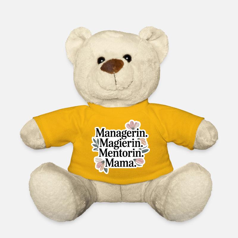 Managerin. Magierin. Mentorin. Mama. - Teddy - Sonnengelb