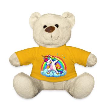 Licornes Dabbing Dab Licorne Licorne Femmes - Nounours - jaune soleil - Devant