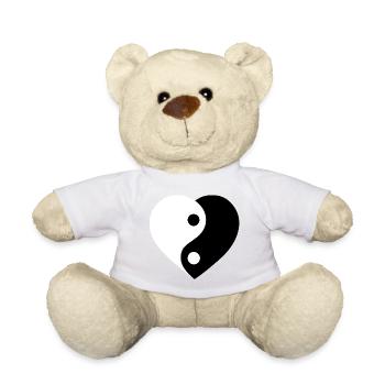 Yin et Yang Love Version :) - Nounours - jaune soleil - Devant