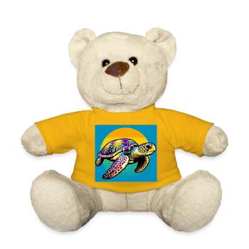 turtle - Teddy Bear - sun yellow - Front