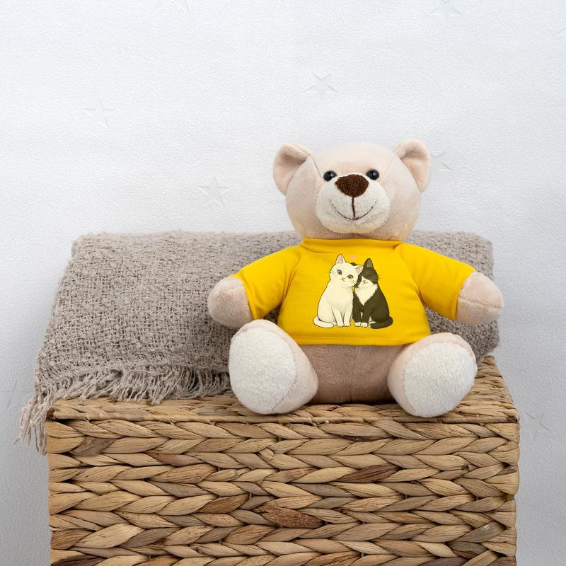 Katzenfreunde Duo Herzchen Teddy