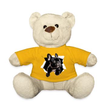  Französische Bulldogge Durchbruch Lustiger - Teddy - Sonnengelb - Vorne
