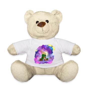Lapin Chercheur Stellaire - Nounours - jaune soleil - Devant