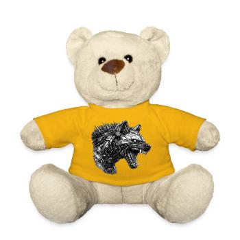 Cyberhyaena-Maschine - Teddy - Sonnengelb - Vorne