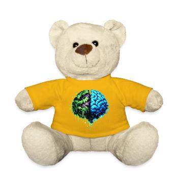 Ton cerveau est au bout du rouleau - Nounours - jaune soleil - Devant