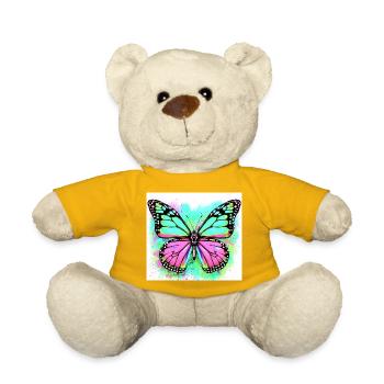 Schmetterling - Teddy - Sonnengelb - Vorne