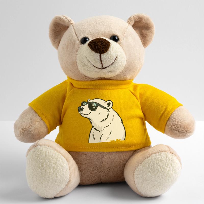 Cooler Eisbär mit Brille Teddy