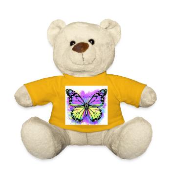 Schmetterling - Teddy - Sonnengelb - Vorne