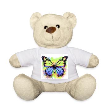 Schmetterling - Teddy - Sonnengelb - Vorne