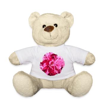 Pink Rose - Teddy Bear - sun yellow - Front