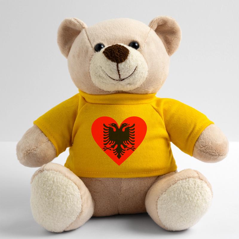 Albania Heart Teddy