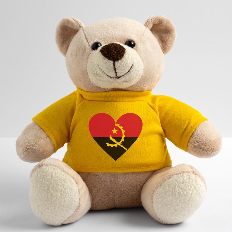 Angola Heart Teddy Bear