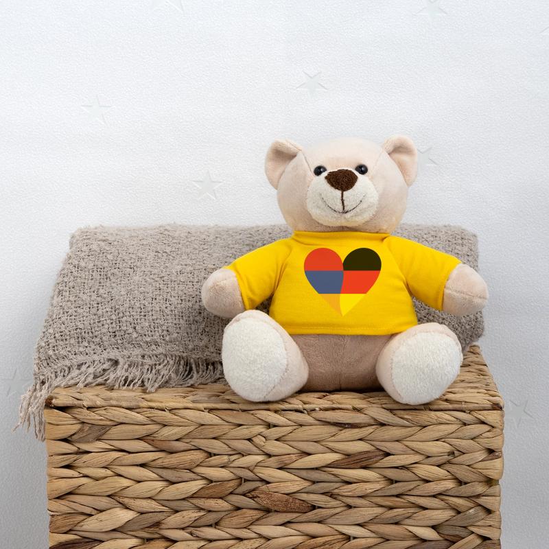 Armenia Germany Heart Teddy