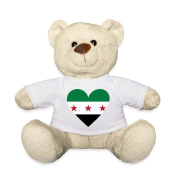 Cœur de Syrie - Nounours - jaune soleil - Devant