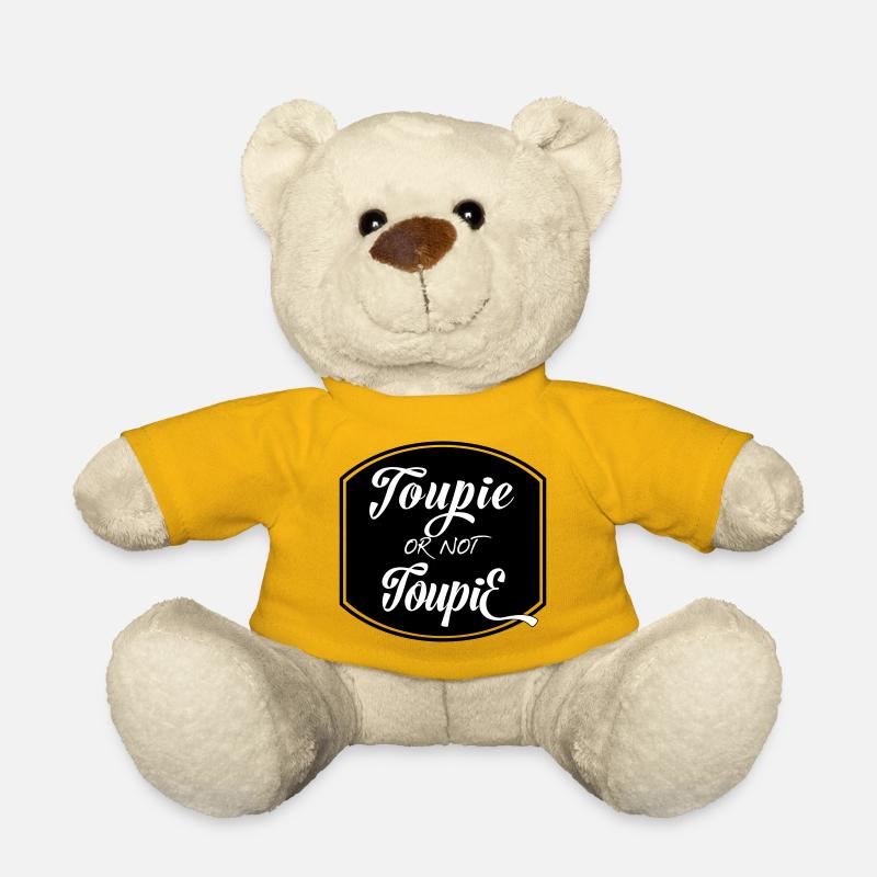 Toupie or not toupie ? Question de menuisier ! - Nounours - jaune soleil