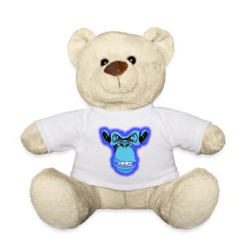 Blauer Affe - Teddy - Sonnengelb - Vorne