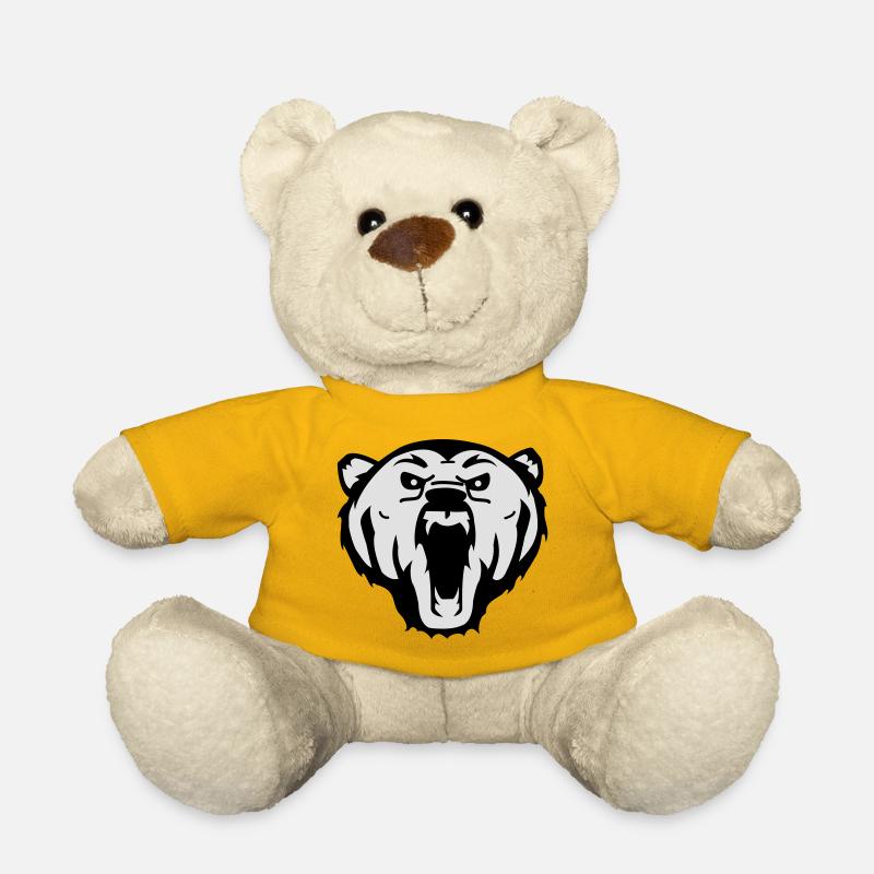 bear Bär grizzly - Teddy - Sonnengelb