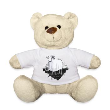 Schaf in den Bergen - Teddy - Sonnengelb - Vorne