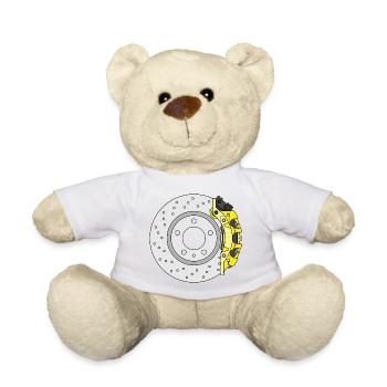 Yellow Rear Brake disc - Teddy Bear - sun yellow - Front