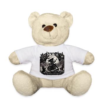 Motorradskelette aus dunklem Metall - Teddy - Sonnengelb - Vorne