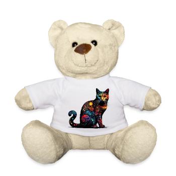Chat - Nounours - jaune soleil - Devant