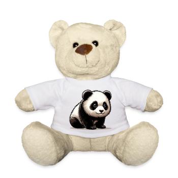 Panda - Nounours - jaune soleil - Devant