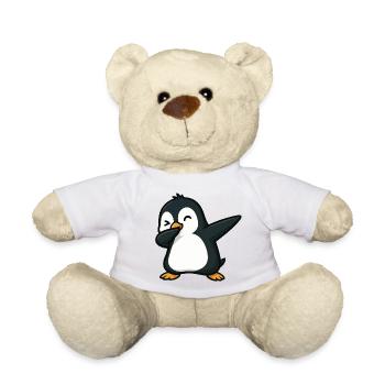 Süßer Pinguin Dabbing Cool Cartoon Zwinker - Teddy - Sonnengelb - Vorne