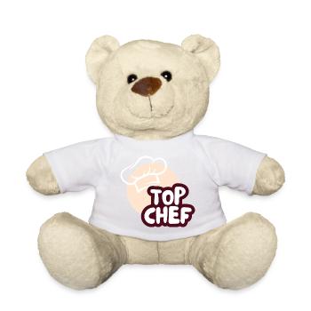 Top Chef Logo Gourmand - Nounours - jaune soleil - Devant