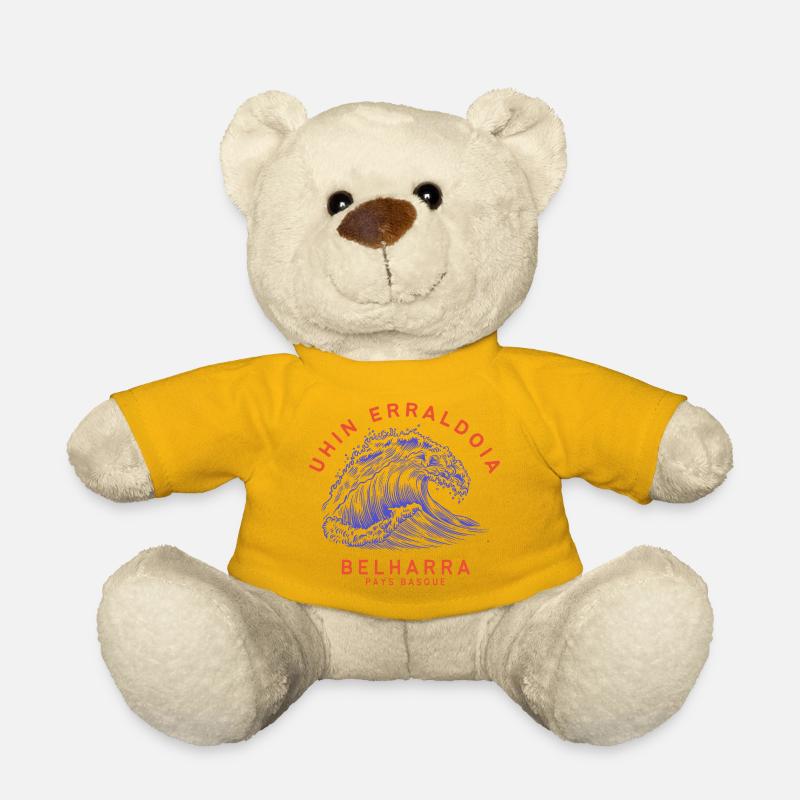 Basque Wave - Teddy Bear - sun yellow
