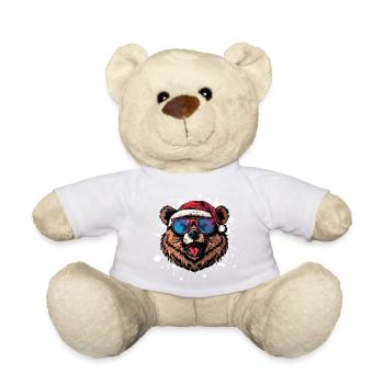 Bär Weihnachten Lustig - Teddy - Sonnengelb - Vorne