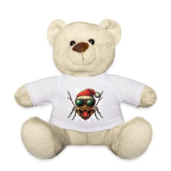 Ameise Weihnachten Lustig - Teddy - Sonnengelb - Vorne