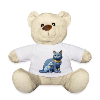 ROYAL KITTEN - animals - Teddy Bear - sun yellow - Front