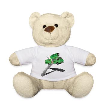 FLY ME TO THE MOON - geek & scifi - Teddy Bear - sun yellow - Front