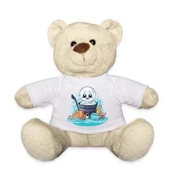 Bucket spirit in marine conservation - Teddy Bear - sun yellow - Front