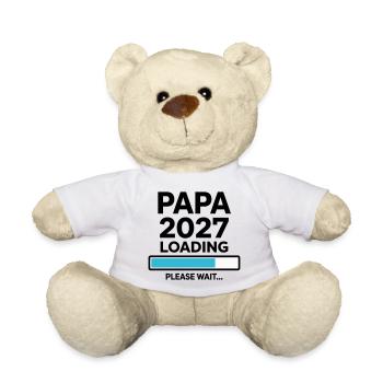 Papa 2027 lädt - Teddy - Sonnengelb - Vorne