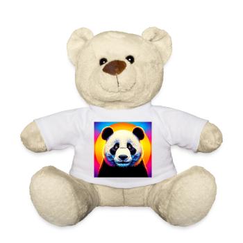 panda - Nounours - jaune soleil - Devant