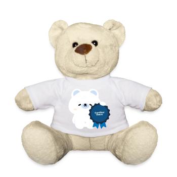 Certified Chaos Polar Bear - Teddy Bear - sun yellow - Front