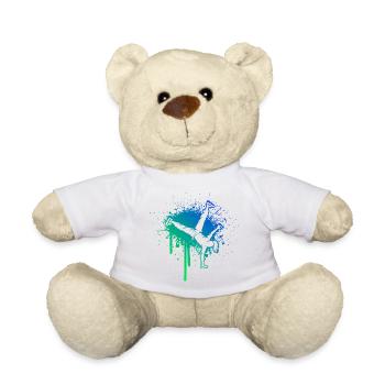 Hip-Hop-Tanz Geschenkidee für die Hip-Hop-Tänzerin - Teddy - Sonnengelb - Vorne