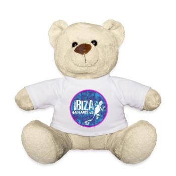 Ibiza Balearen Gecko Design - Teddy - Sonnengelb - Vorne