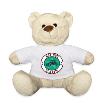 Hot Rod Classic Oldtimer Auto Car US Car Geschenk - Teddy - Sonnengelb - Vorne