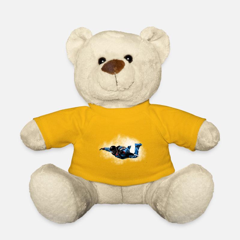 skydiver - Nounours - jaune soleil