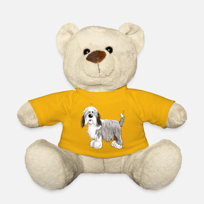 Der Bearded Collie - Teddy - Sonnengelb