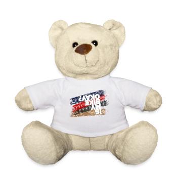 Motorcycle Motorcycles Biker Accident Sayings Sayings - Teddy Bear - sun yellow - Front